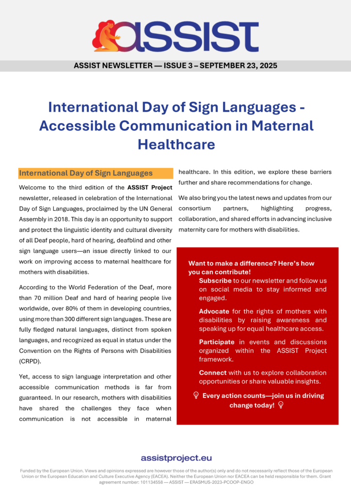 ASSIST Newsletter Third Edition ENG