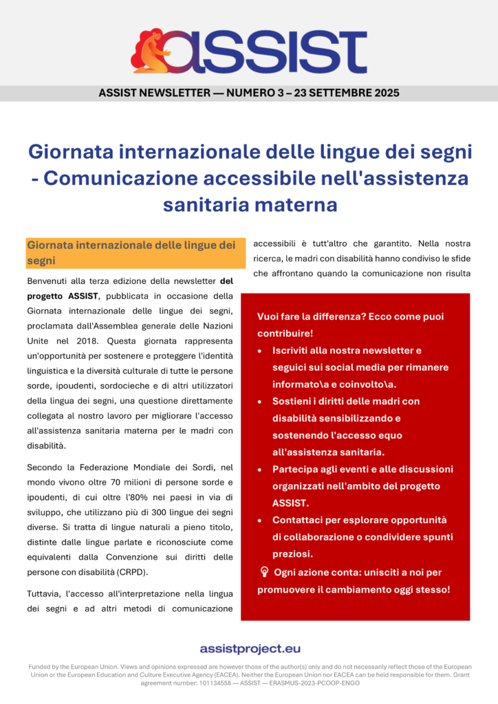 ASSIST Newsletter Third Edition IT
