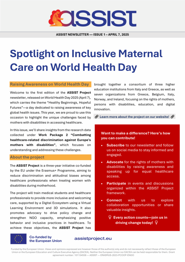 ASSIST Newsletter ENG 1