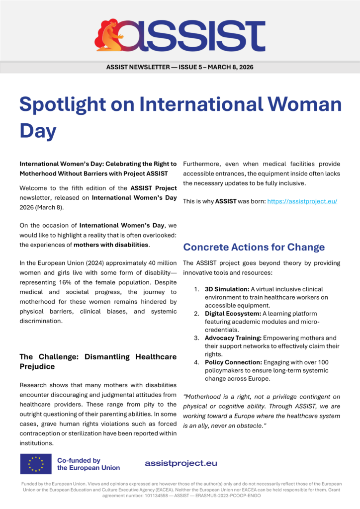 NL 5 ASSIST Newsletter ENG 1st